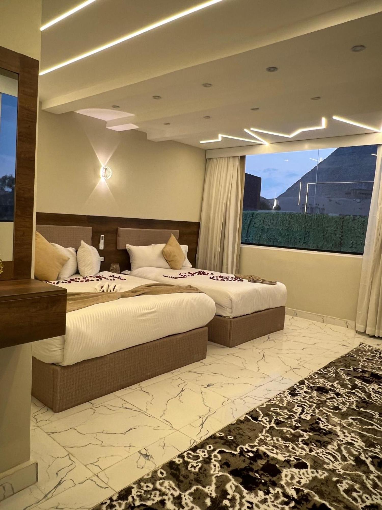 New Golf Pyramids View Hotel Kafret el-Gabal Exterior photo